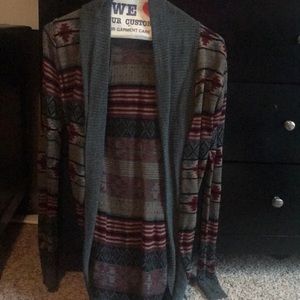 Pattern cardigan